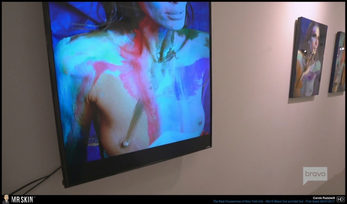 Carole Radziwill seno nudo