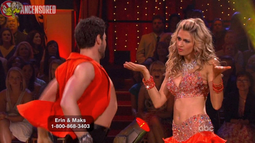 Erin Andrews senza mutandine
