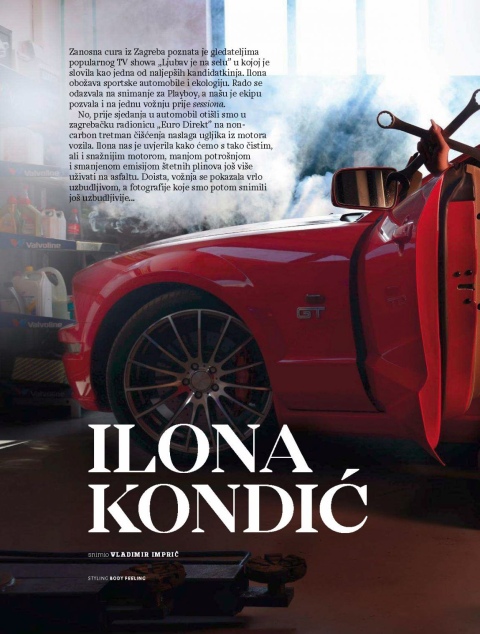Ilona Kondic con la gonna 61