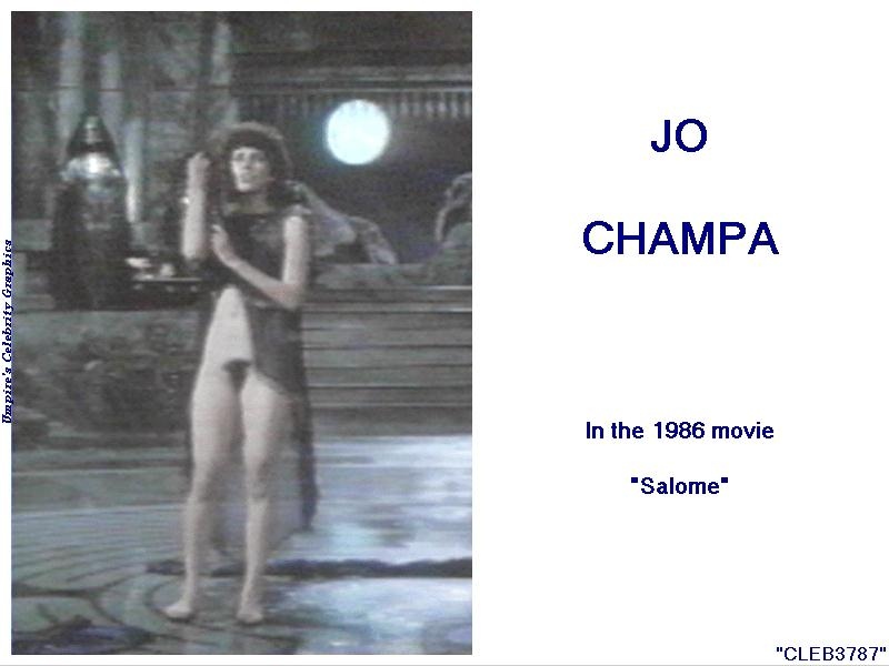 Jo Champa foto esplicite
