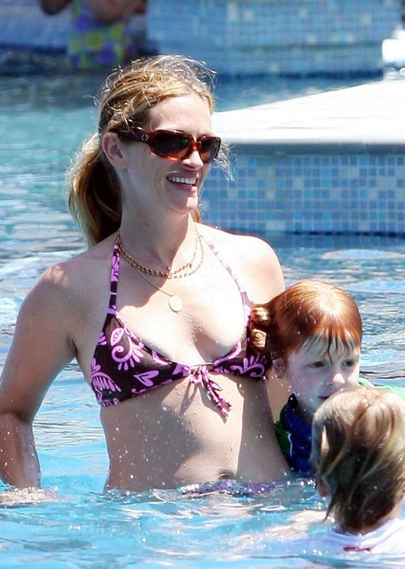 Julia Roberts dentro biancheria intima