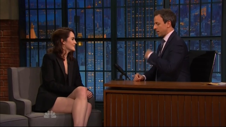 Michelle Dockery: immagini in collant e hot del suo seducente fascino