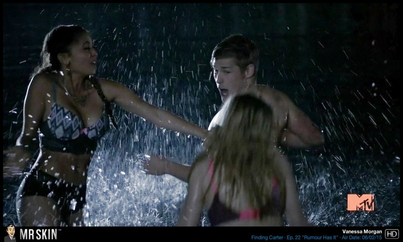 Vanessa Morgan collant 91