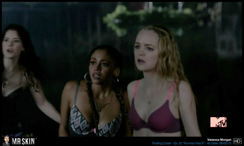 Vanessa Morgan collant 91